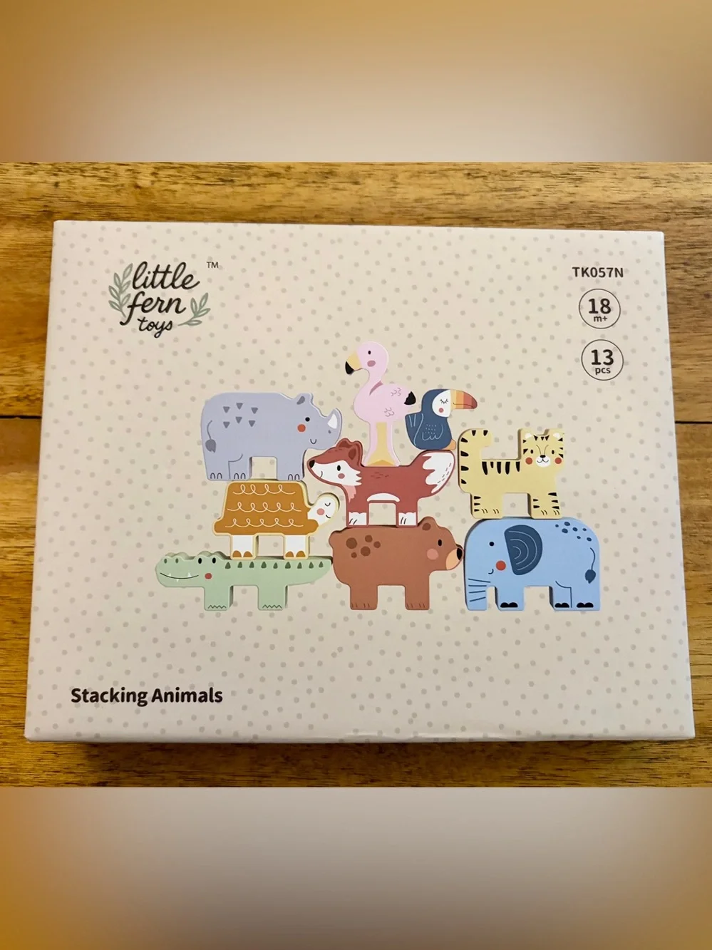 Pastel Animal Stacking Set - Multi Pastel